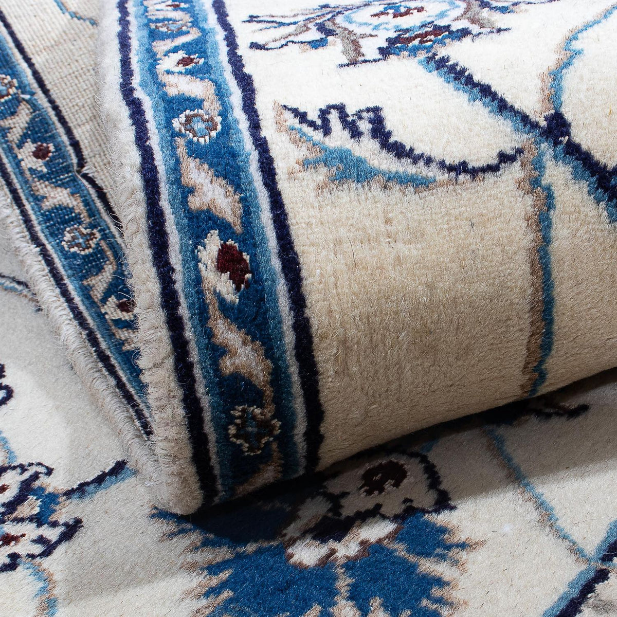 Nain Teppich 98x154cm - Perserteppich - beige