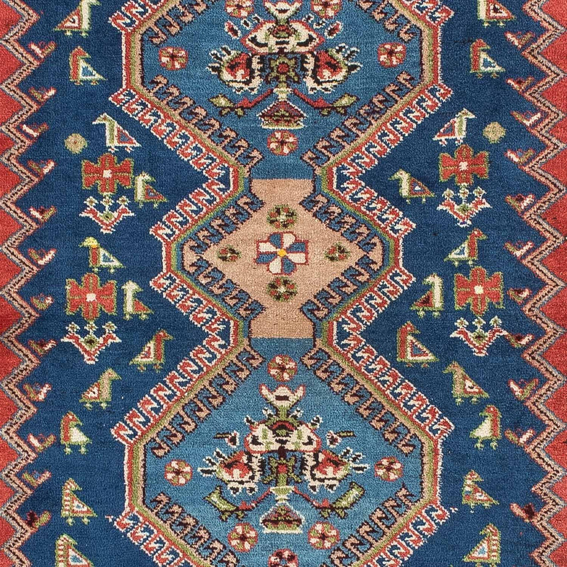 Yalameh Teppich 105x136cm - Perserteppich - hellrot