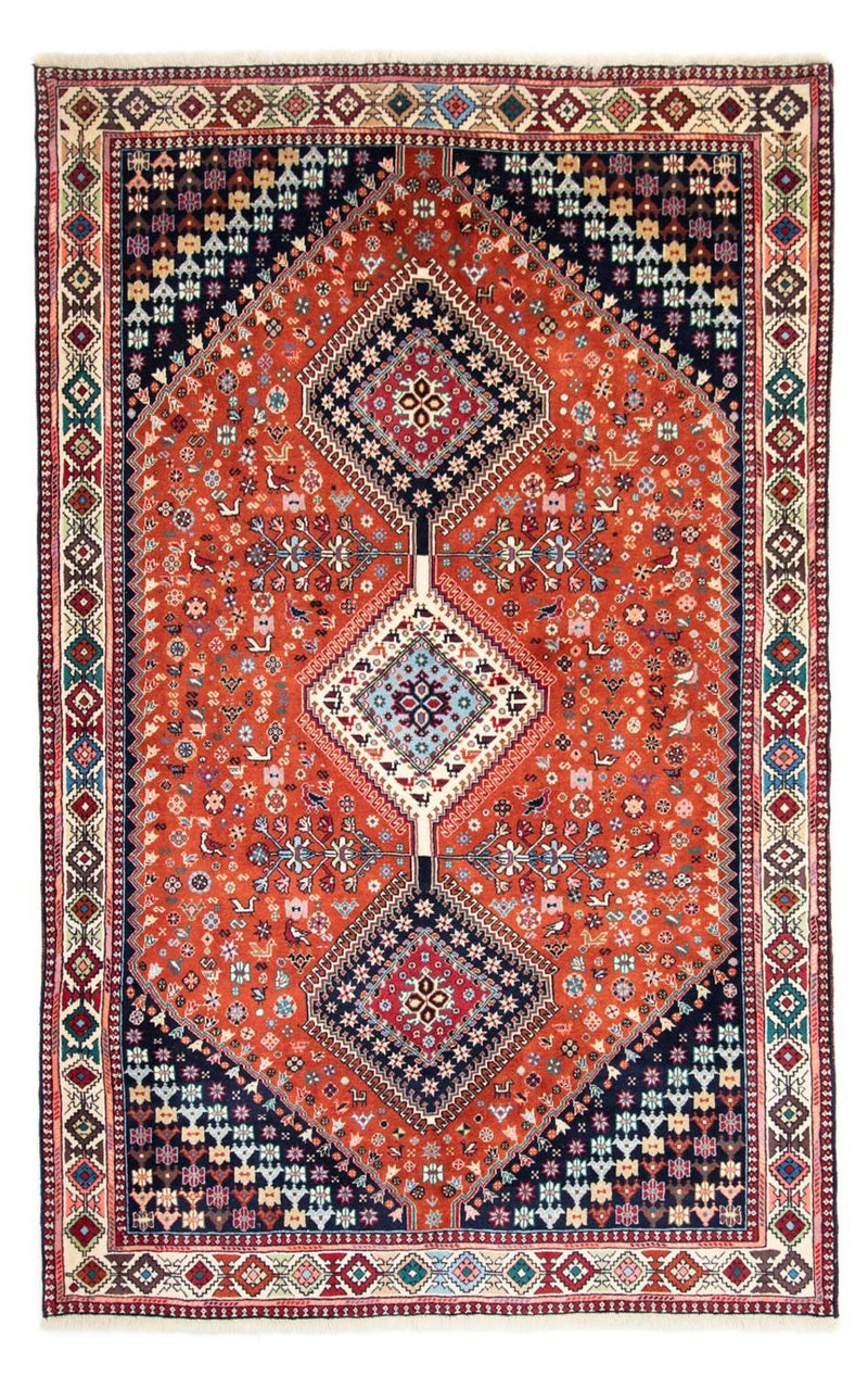 Perserteppich - Nomadic 152 x 243 cm - rot