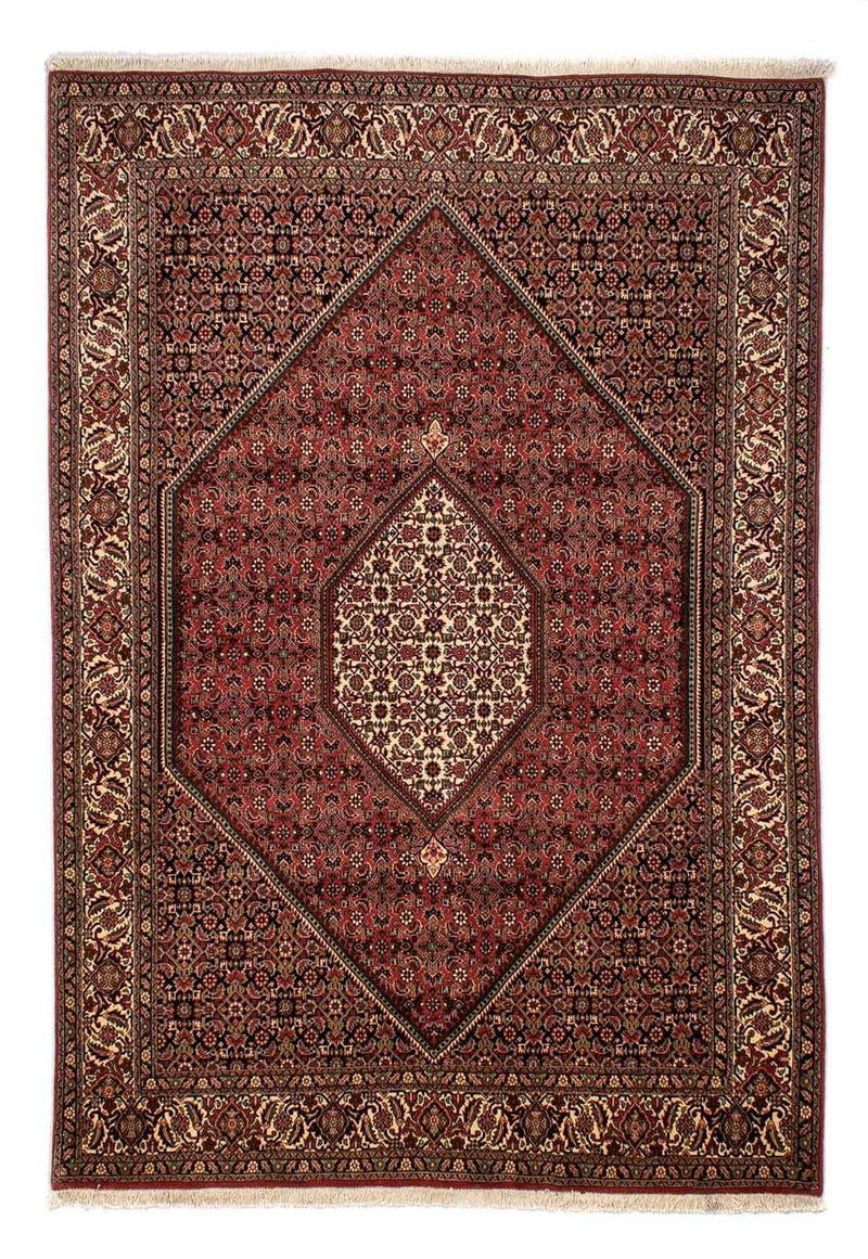 Bidjar Teppich 204x283cm - Perserteppich - dunkelrot