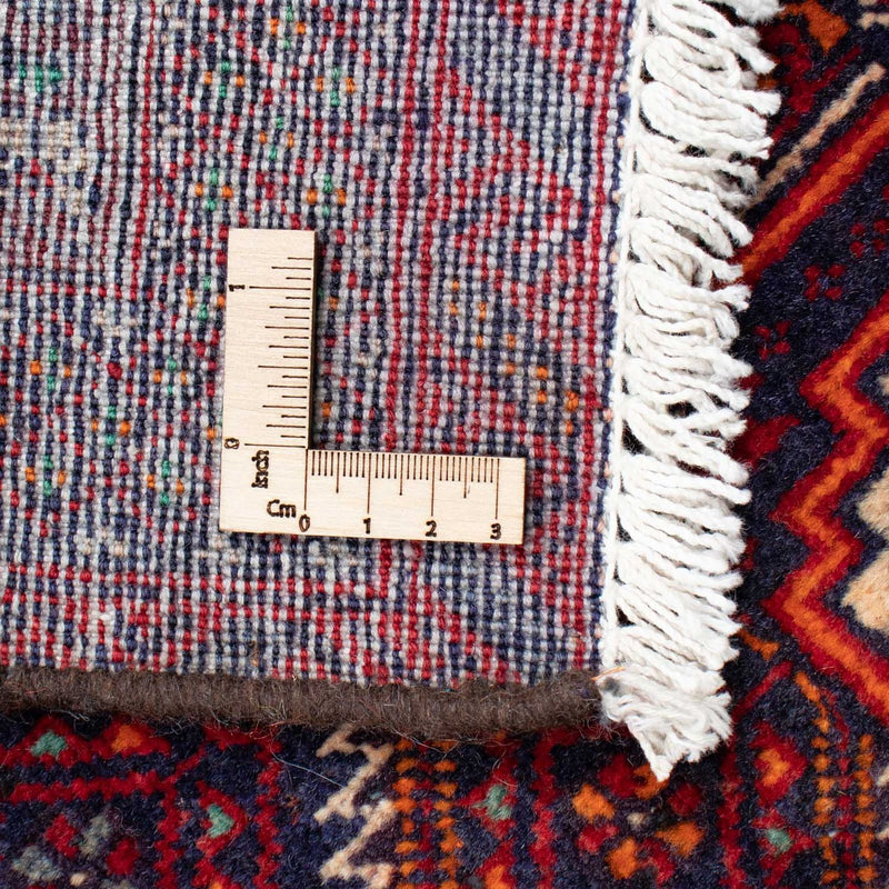 Belutsch Teppich 95x165cm - Orientteppich - dunkelrot