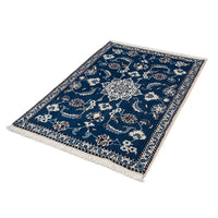 Nain Teppich 90x135cm - Perserteppich - dunkelblau – product image