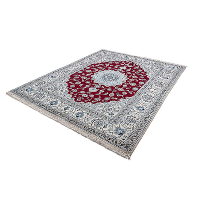 Nain Teppich 198x252cm - Perserteppich - dunkelrot