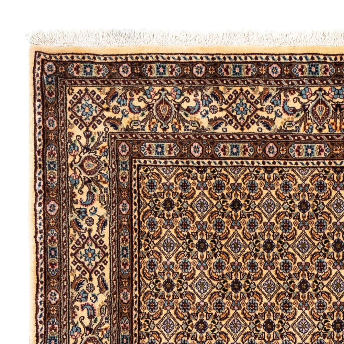 Moud Teppich 160x245cm - Perserteppich - braun