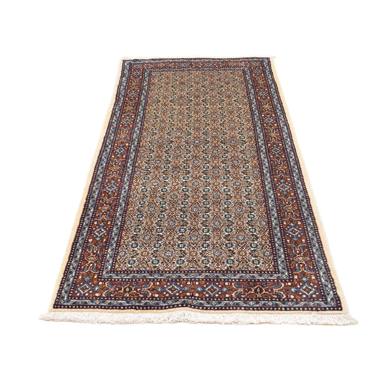 Moud Teppich 80x195cm - Perserteppich - beige