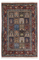 Moud Teppich 99x148cm - Perserteppich - braun