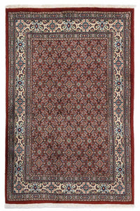 Moud Teppich 97x149cm - Perserteppich - dunkelrot – product image