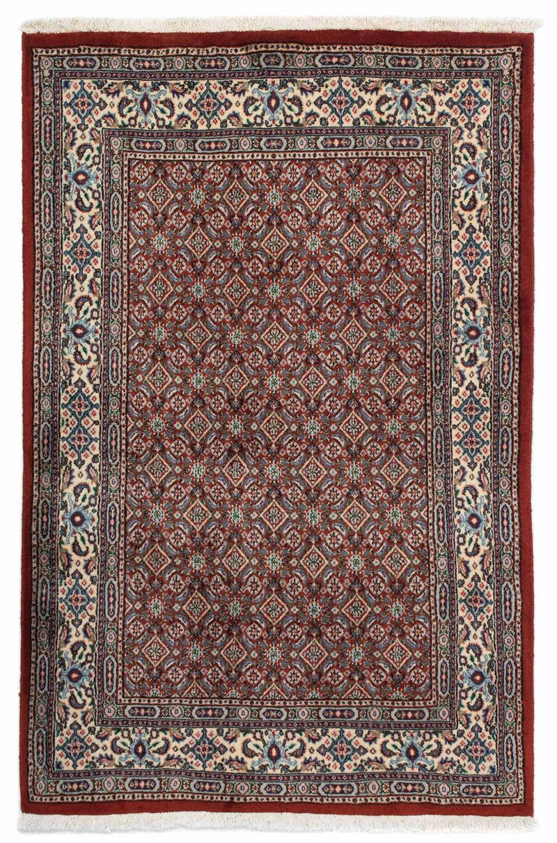 Moud Teppich 97x149cm - Perserteppich - dunkelrot