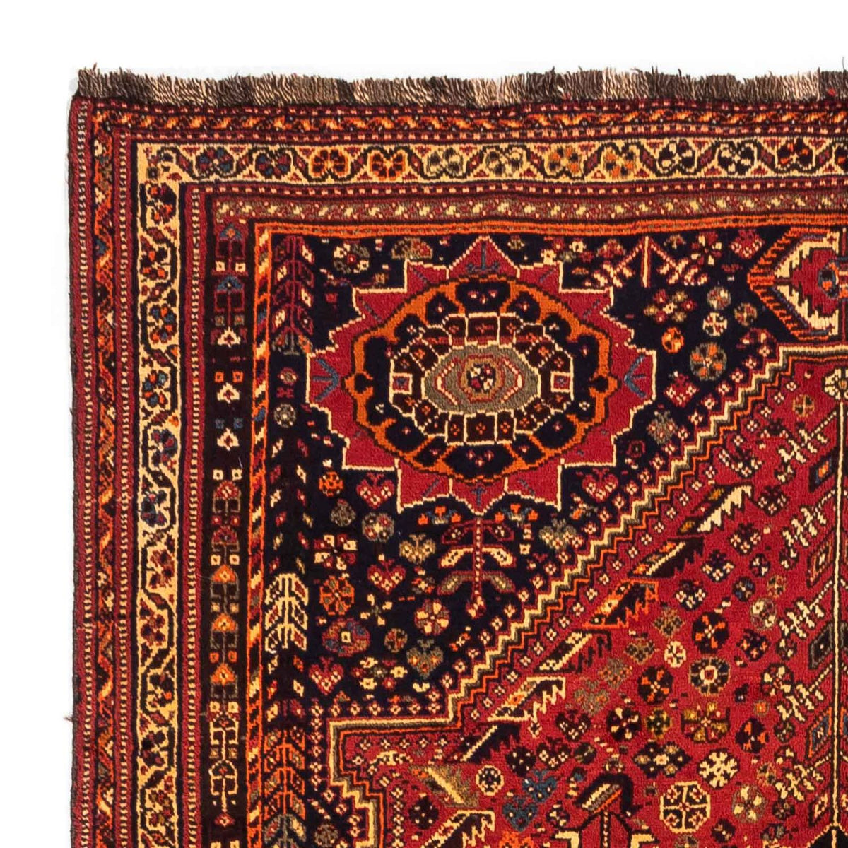 Shiraz Teppich 173x285cm - Perserteppich - dunkelrot