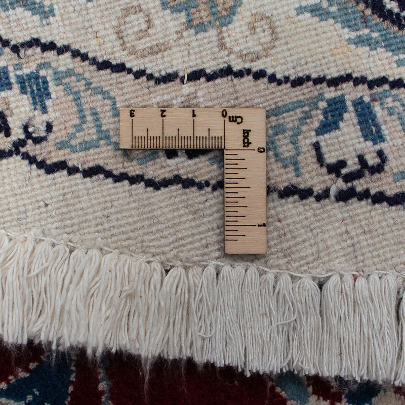 Nain Teppich 250x250cm - Perserteppich - dunkelrot