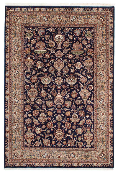Kaschmar Teppich 202x288cm - Perserteppich - schwarz