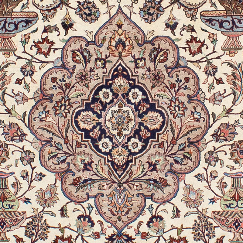 Kaschmar Teppich 200x298cm - Perserteppich - beige