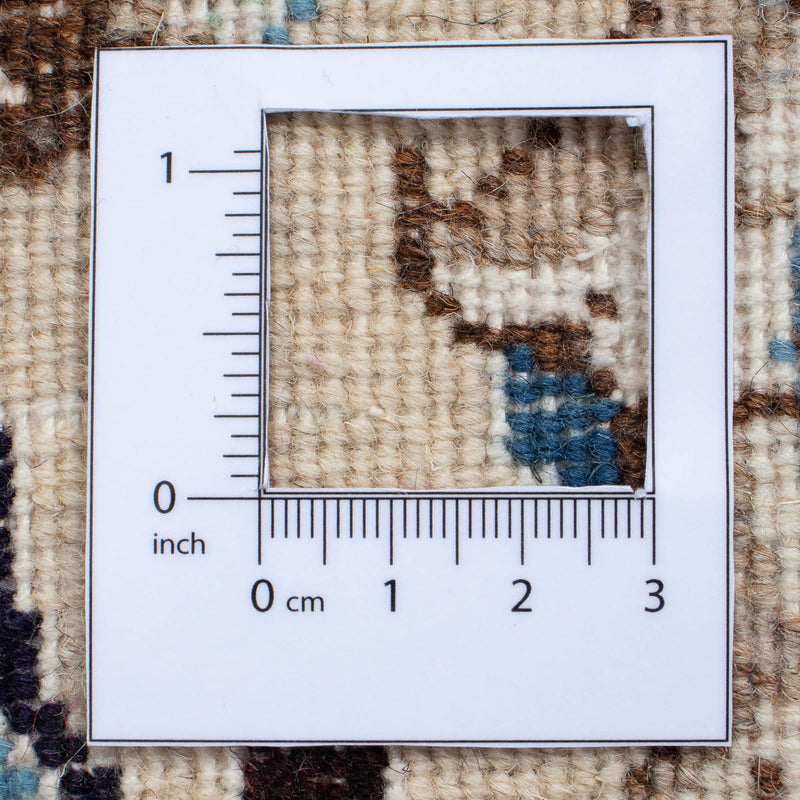 Nain Teppich 195x296cm - Perserteppich - dunkelrot