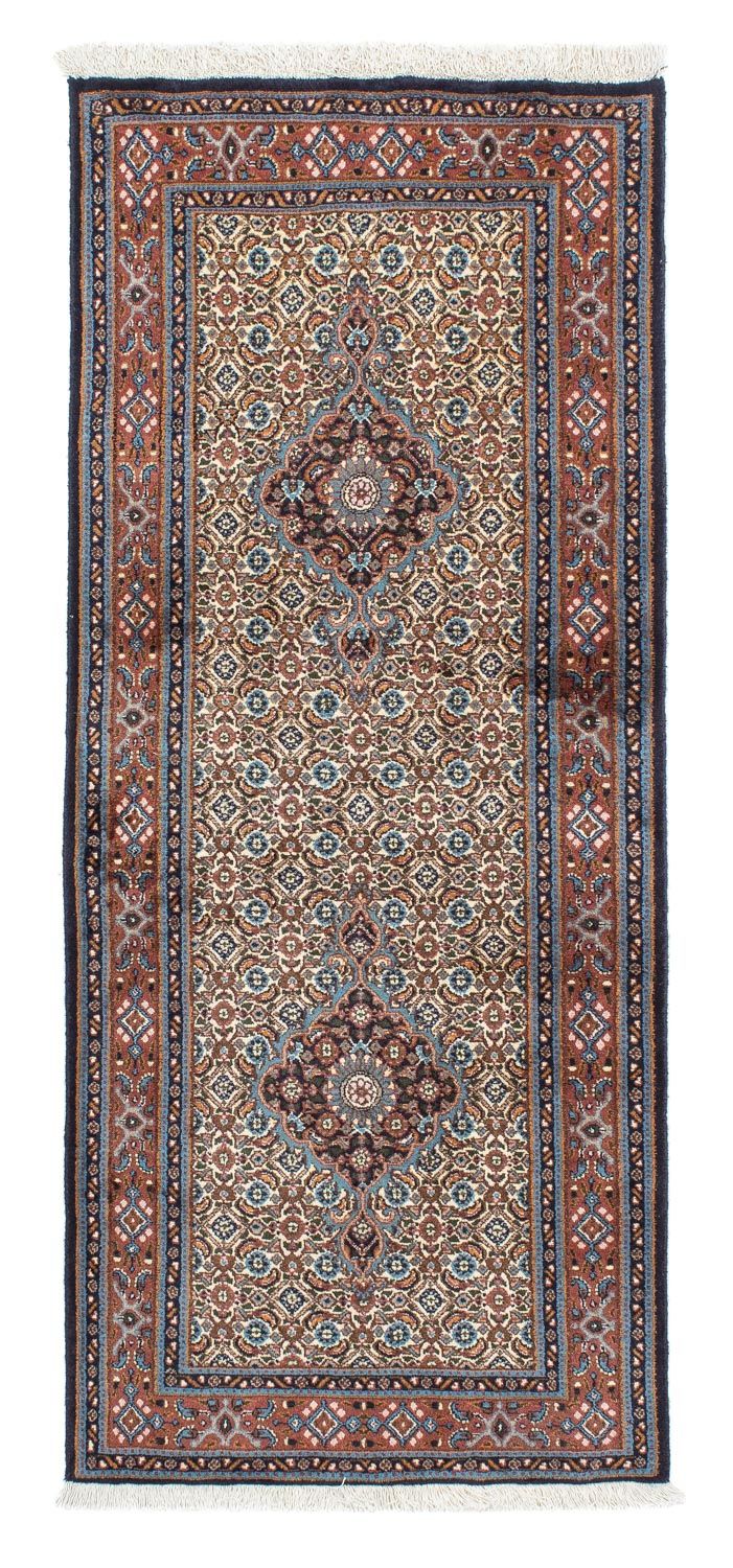 Moud Teppich 80x190cm - Perserteppich - beige