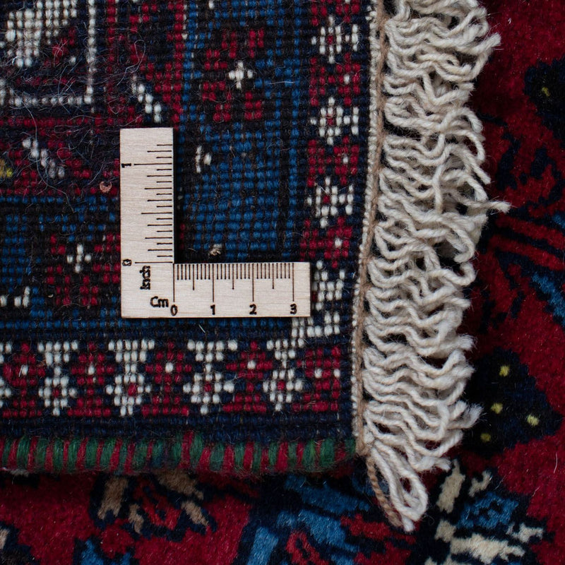 Yalameh Teppich 200x296cm - Perserteppich - dunkelrot