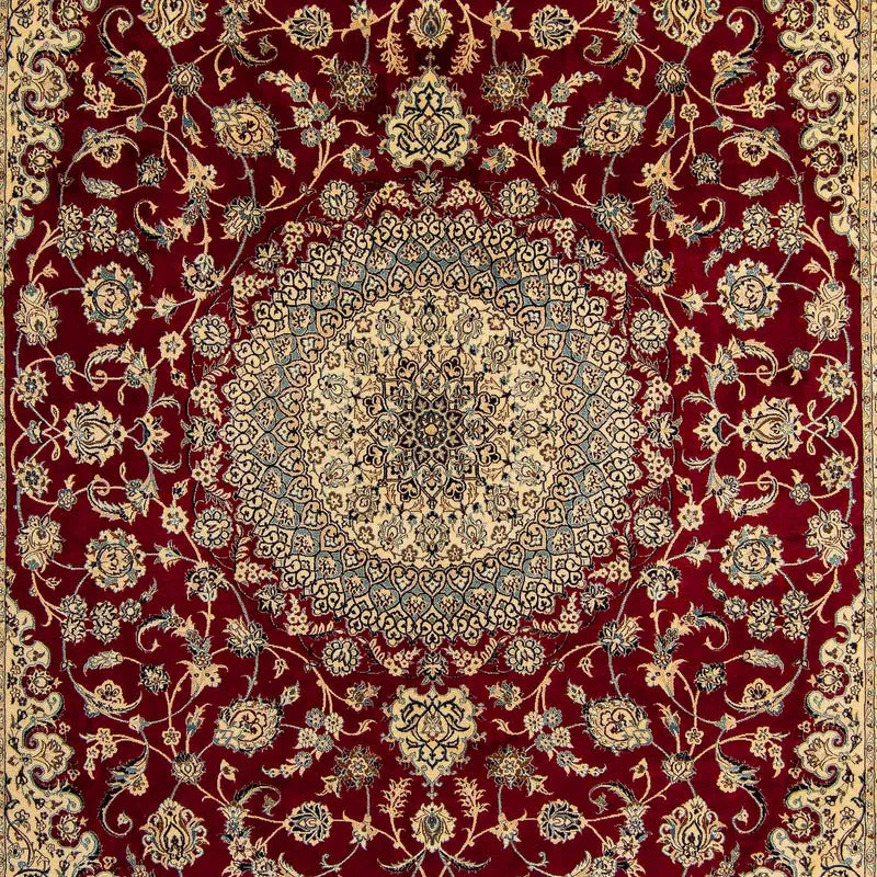 Nain - 9La Teppich 300x408cm - Perserteppich - dunkelrot