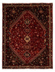 Shiraz Teppich 228x310cm - Perserteppich - dunkelrot
