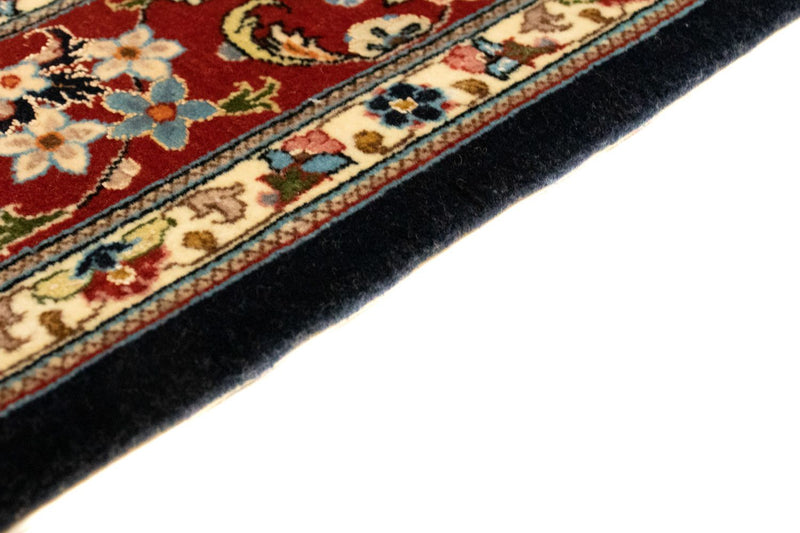 Ghom Teppich 105x151cm - Perserteppich - schwarz