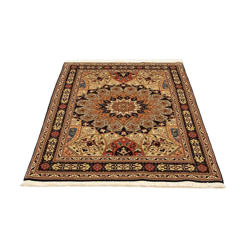 Täbriz - 50 Raj Teppich 102x151cm - Perserteppich - mehrfarbig