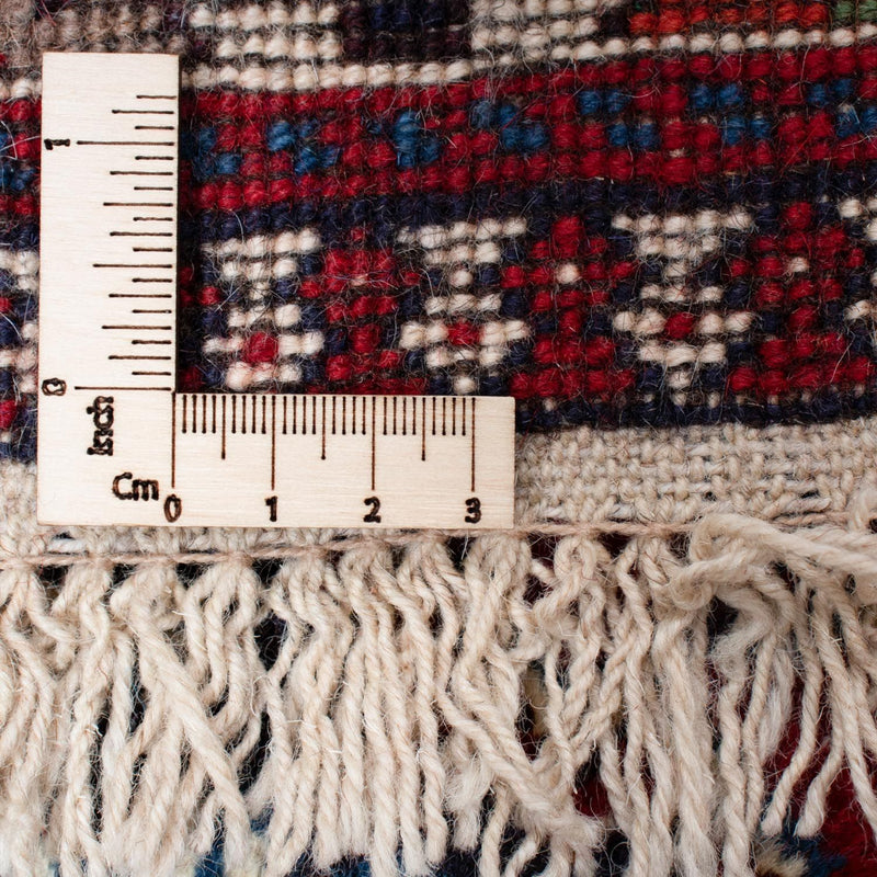 Yalameh Teppich 100x158cm - Perserteppich - dunkelrot