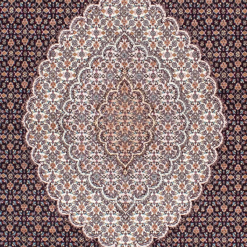 Täbriz Teppich 149x206cm - Perserteppich - hellbraun
