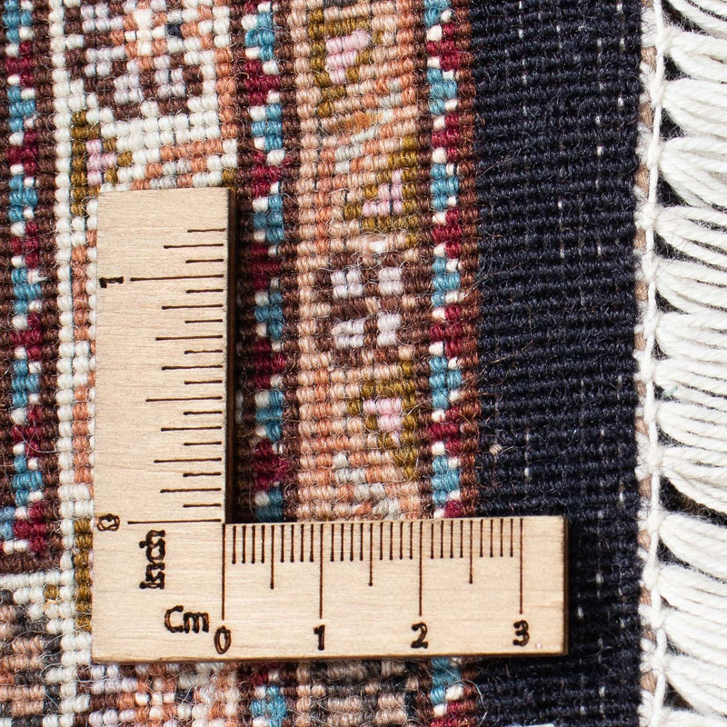 Täbriz Teppich 298x315cm - Perserteppich - dunkelbraun