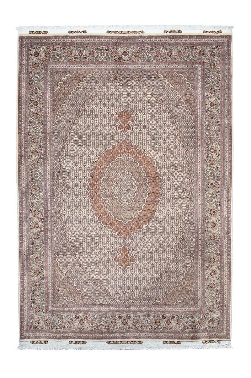 Täbriz Teppich 207x307cm - Perserteppich - beige