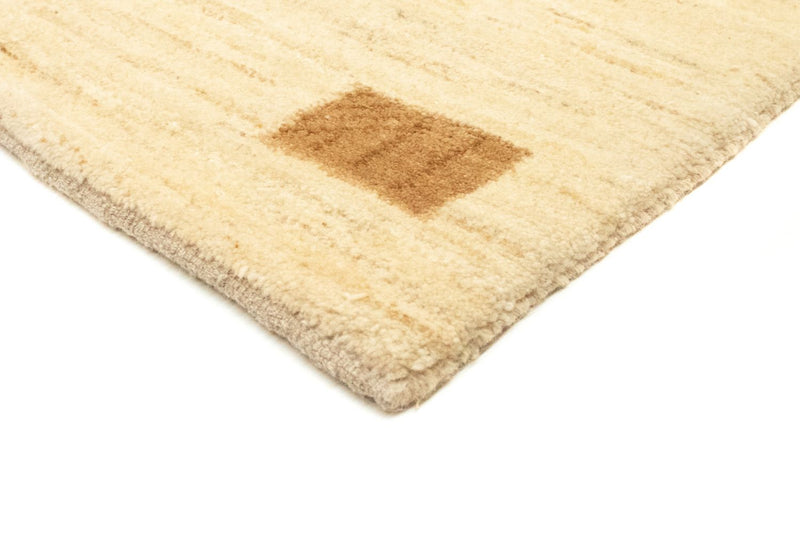 Gabbeh Persisch Teppich 168x228cm - Perserteppich Wollteppich - beige