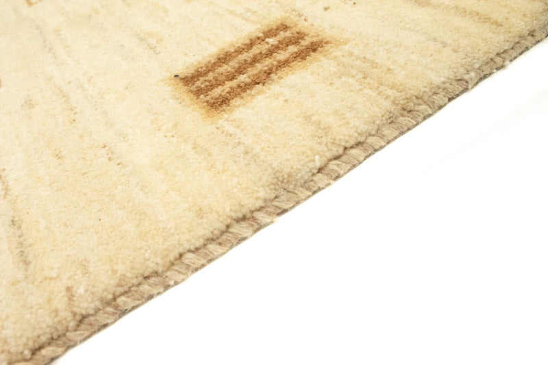 Gabbeh Persisch Teppich 168x228cm - Perserteppich Wollteppich - beige