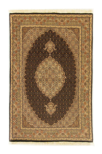 Täbriz - 50 Raj Teppich 98x150cm - Perserteppich - schwarz – product image