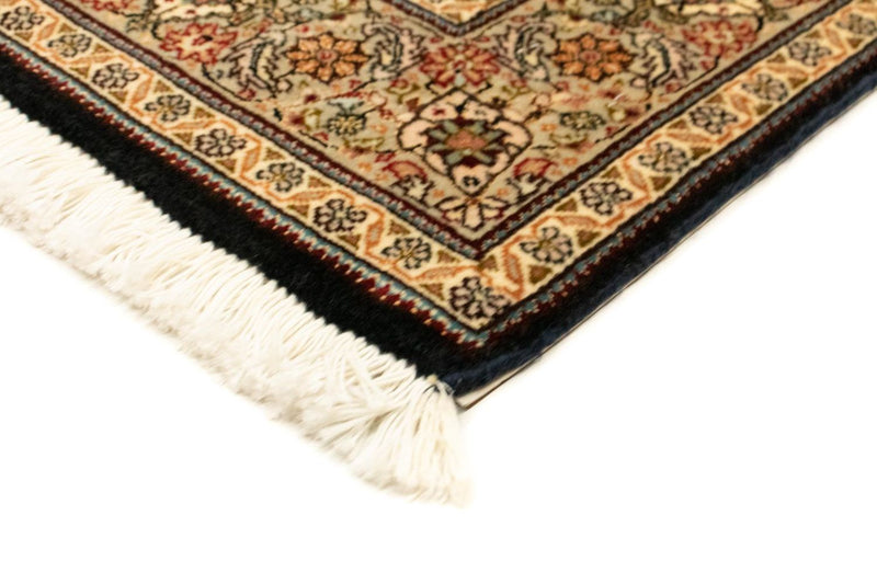 Täbriz - 50 Raj Teppich 98x150cm - Perserteppich - schwarz