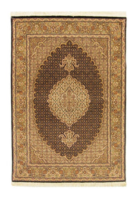 Täbriz - 50 Raj Teppich 101x148cm - Perserteppich - schwarz – product image