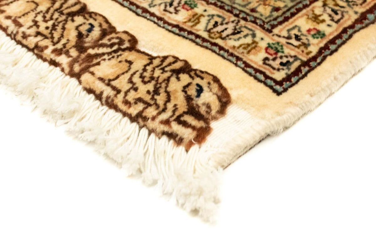 Täbriz - 50 Raj Teppich 100x157cm - Perserteppich - beige