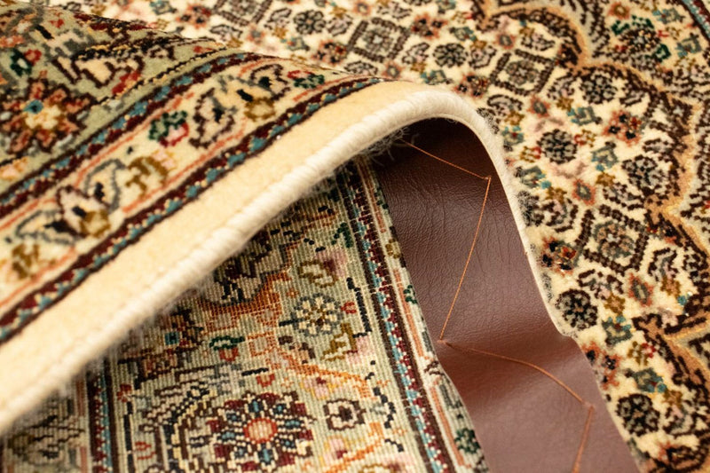 Täbriz - 50 Raj Teppich 100x157cm - Perserteppich - beige
