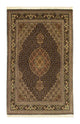 Täbriz - 50 Raj Teppich 103x165cm - Perserteppich - schwarz