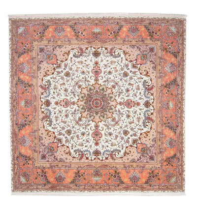 Täbriz - 50 Raj Teppich 298x300cm - Perserteppich - beige