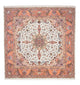 Täbriz - 50 Raj Teppich 298x300cm - Perserteppich - beige
