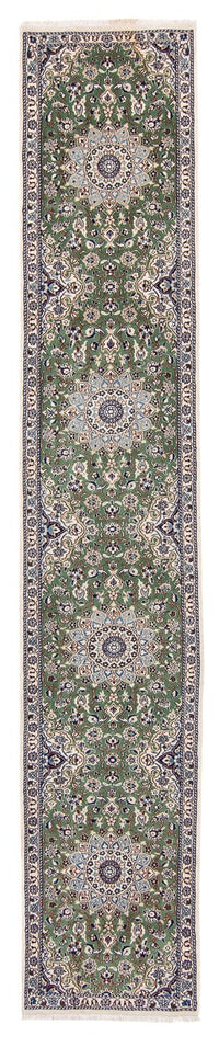 Nain - 9La Teppich 62x410cm - Perserteppich - grün – product image