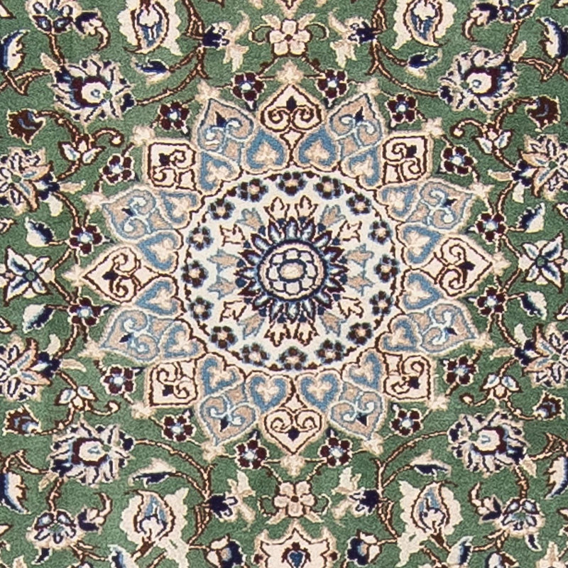 Nain - 9La Teppich 62x410cm - Perserteppich - grün