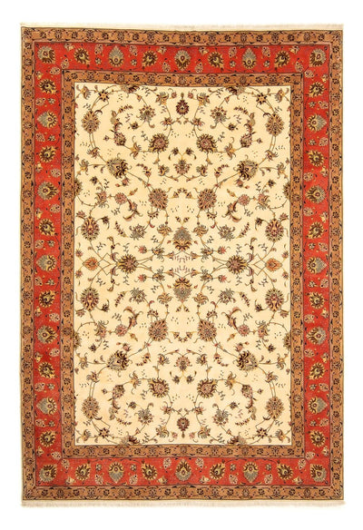 Täbriz - 50 Raj Teppich 250x368cm - Perserteppich - beige