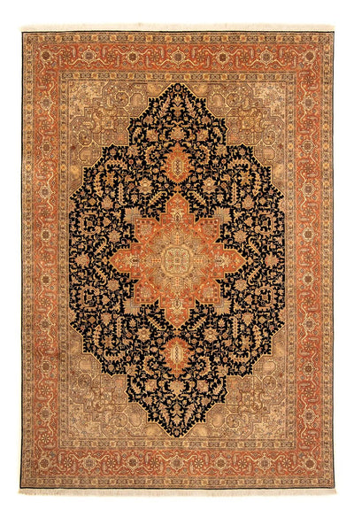 Täbriz - 50 Raj Teppich 248x348cm - Perserteppich - hellbraun