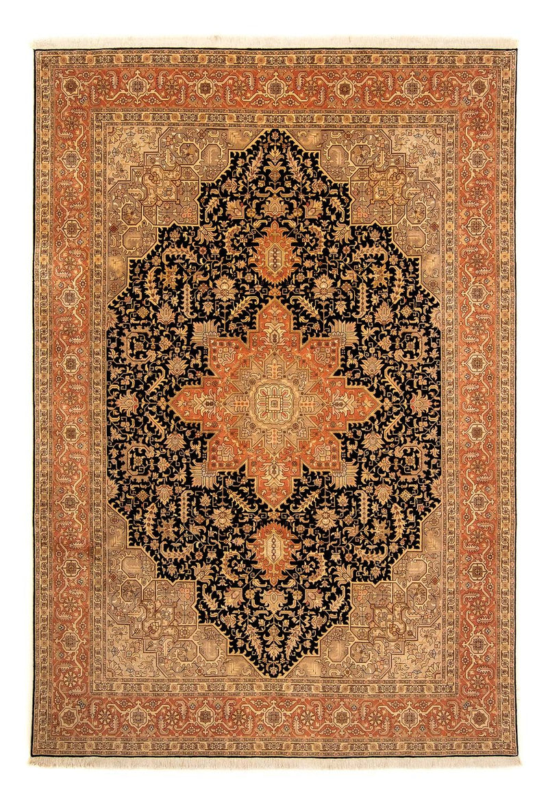Täbriz - 50 Raj Teppich 248x348cm - Perserteppich - hellbraun