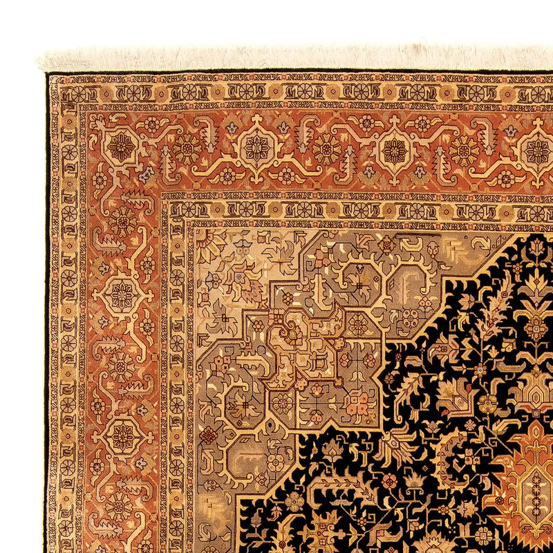 Täbriz - 50 Raj Teppich 248x348cm - Perserteppich - hellbraun