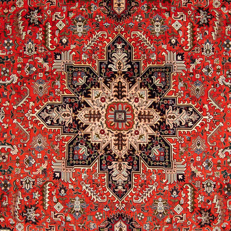 Täbriz - 50 Raj Teppich 298x407cm - Perserteppich - rost