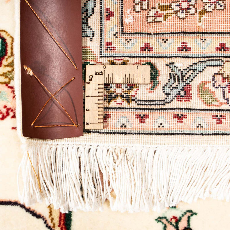 Täbriz - 50 Raj Teppich 205x300cm - Perserteppich - beige