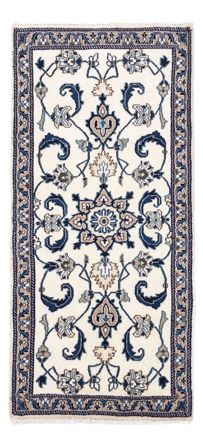 Perserteppich - Nain 68 x 142 cm - beige