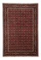 Bidjar Teppich 196x295cm - Perserteppich - dunkelrot