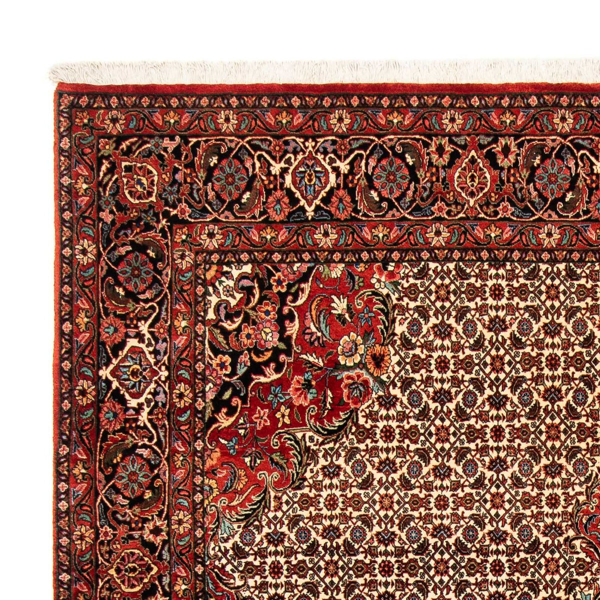 Bidjar Teppich 200x258cm - Perserteppich - dunkelrot