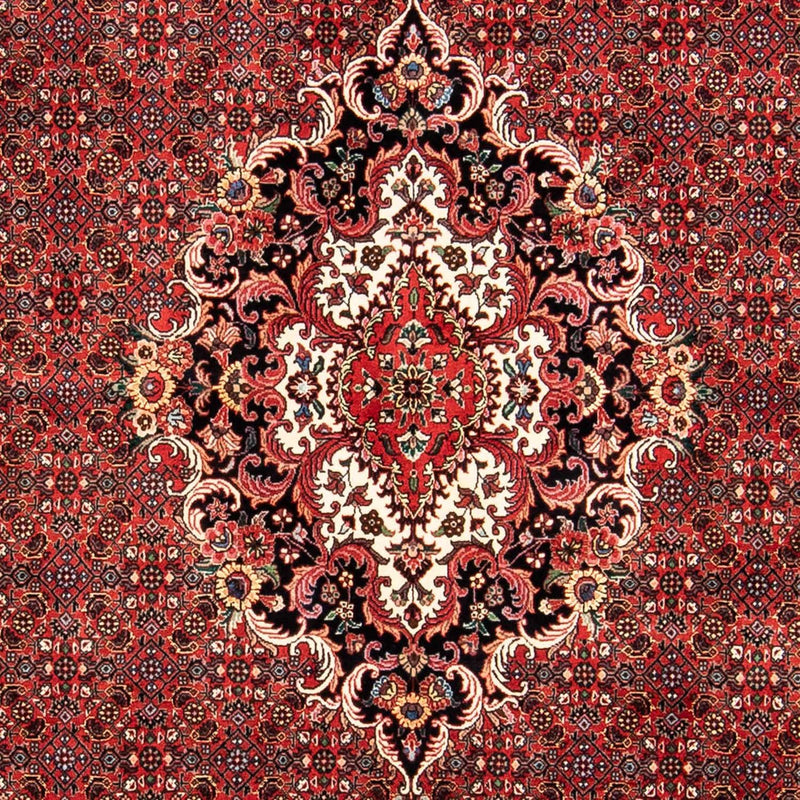 Bidjar Teppich 168x233cm - Perserteppich - dunkelrot