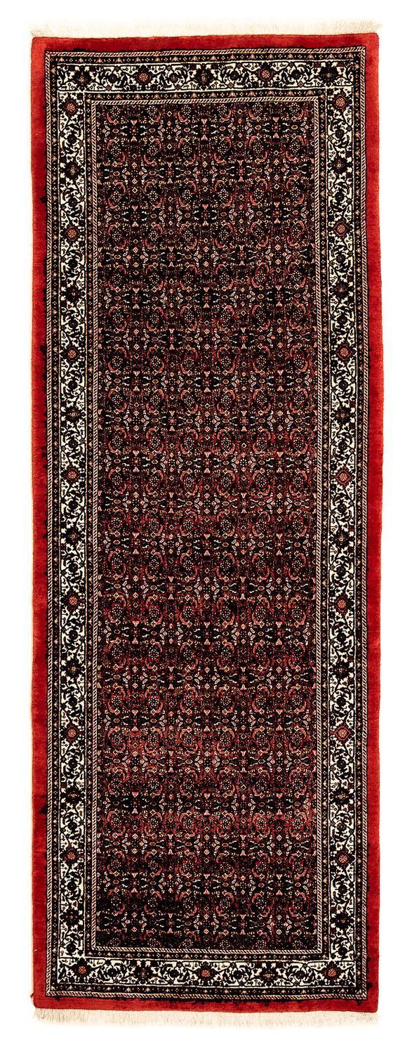 Bidjar Teppich 100x293cm - Perserteppich - dunkelrot